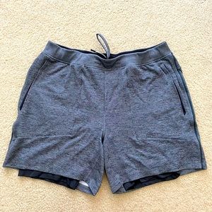 Lululemon The Short With Liner 7” Gray
